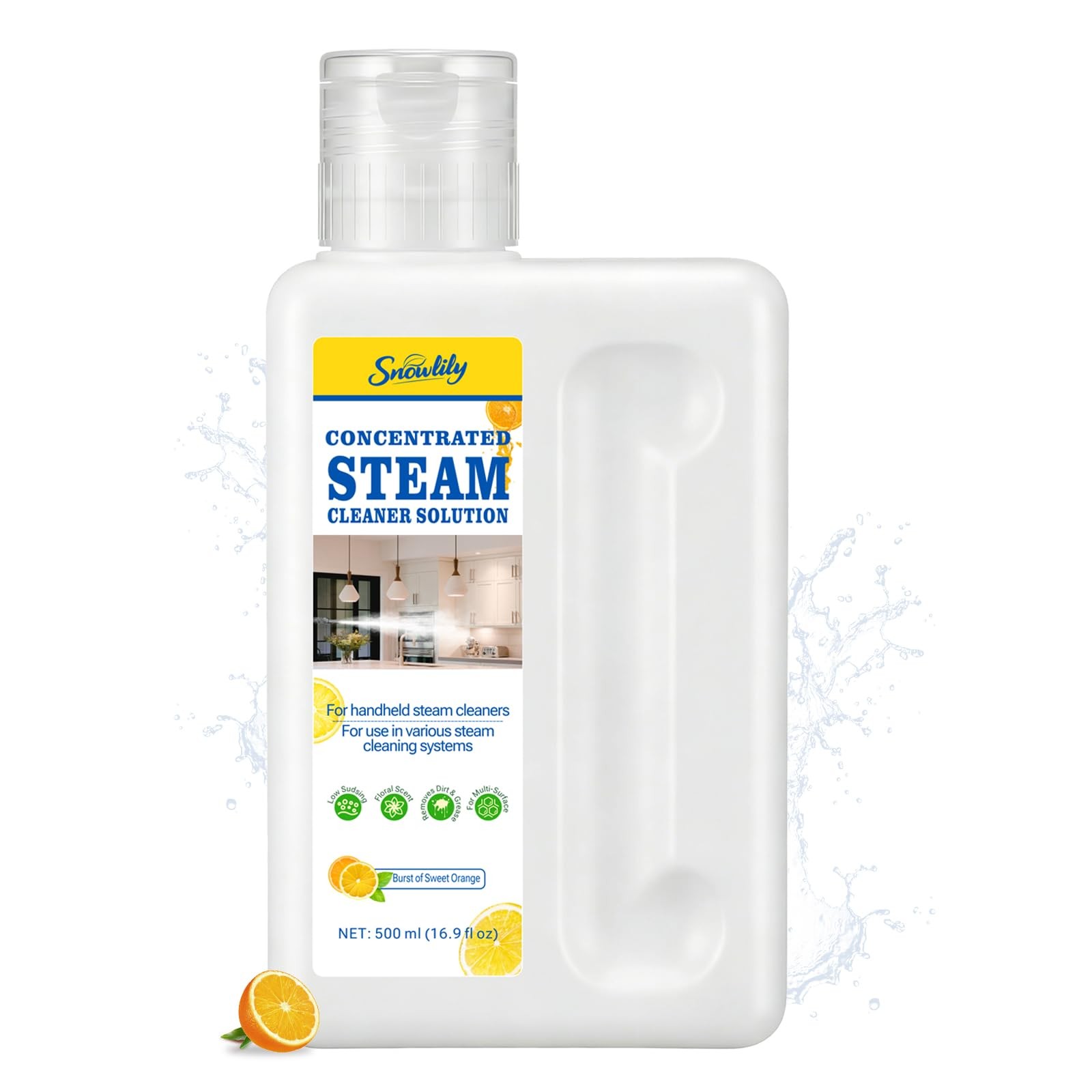 20X Concentrated Multi-Surface Steam Mop Solution with Demineralized Water fo…