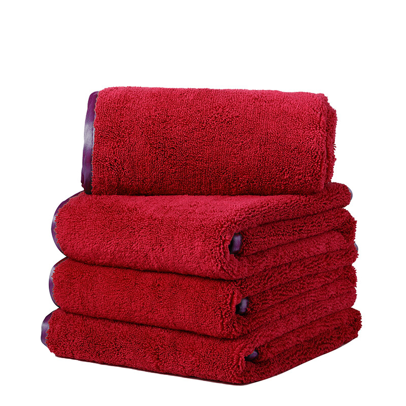 12 Pcs Microfiber Towel Deluxe Soft Car Wash Drying Cleaning Cloth Large 16″x24″