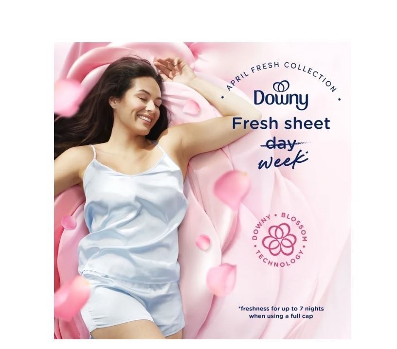(2 Pack) Downy Liquid Fabric Softener April Fresh Scent 140 fl oz 190 Loads