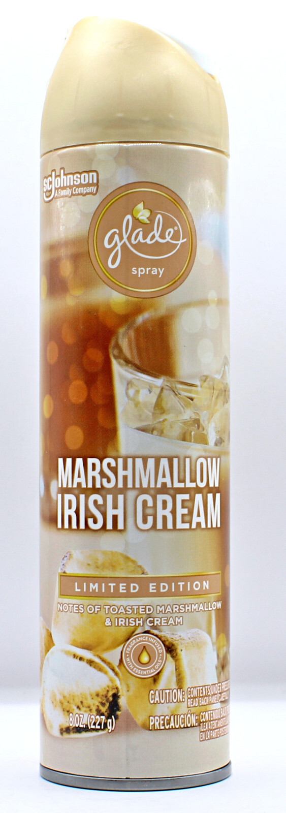 Glade Spray Limited Edition MARSHMALLOW IRISH CREAM – 8 oz – BUY MORE & SAVE!