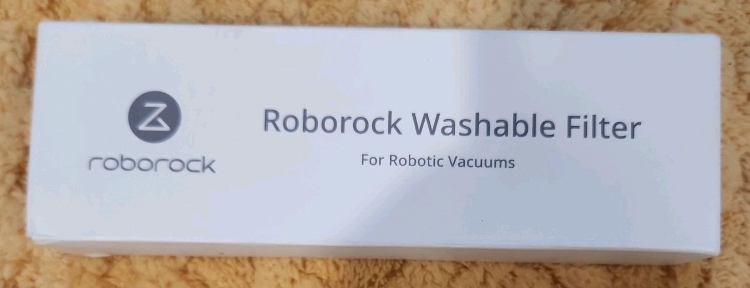 2 Washable Filters for Roborock Qrevo Pro, Qrevo Curv Robot Vacuum Cleaner