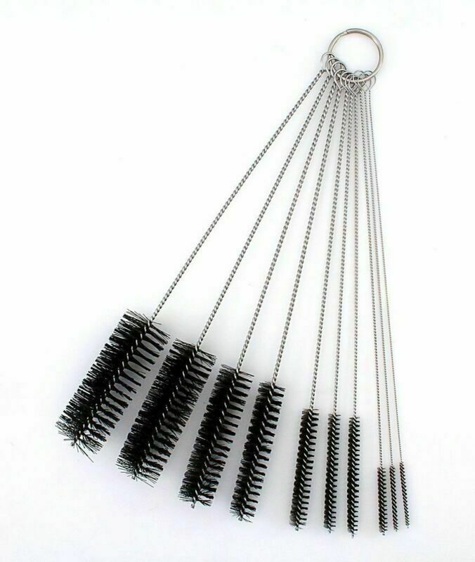 20PCS Test Tube Cleaning Brush Home Pipe Glass Straw Washing Cleaner Bristle Kit