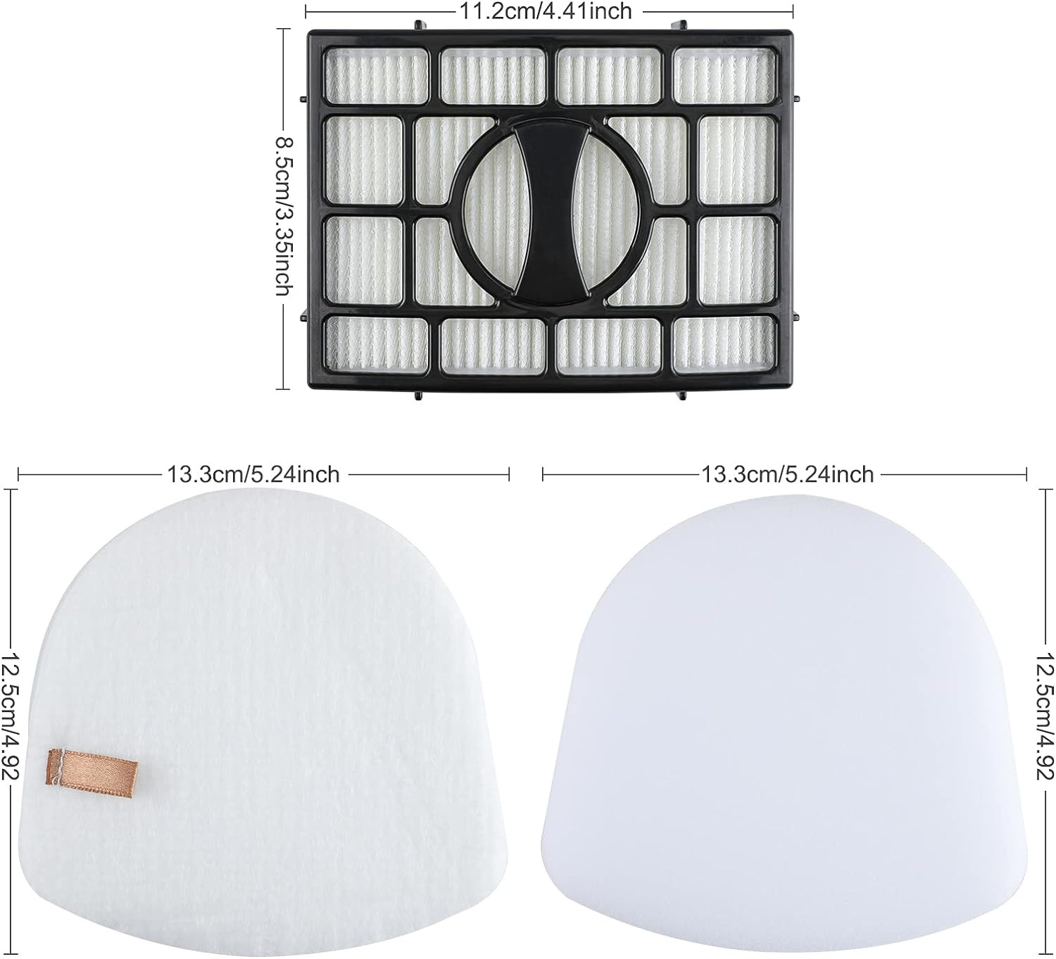Filter Replacement for Shark ZU560 ZU561 ZU562 ZU572 UV650 UV725 ZU660 CU530 UV7