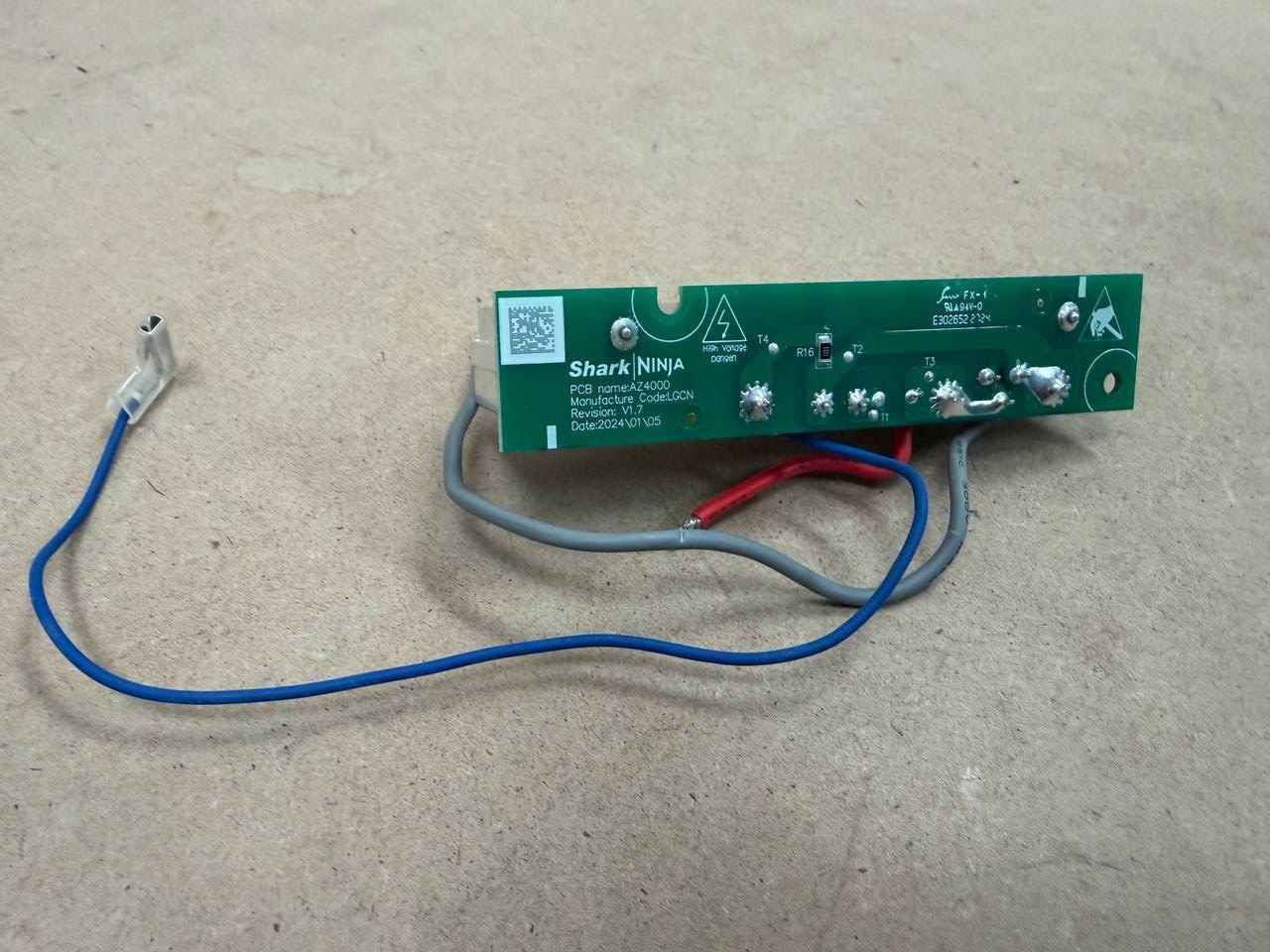 Shark AZ4002 Vacuum Powered Nozzle Power Board PCB OEM Replacement Part