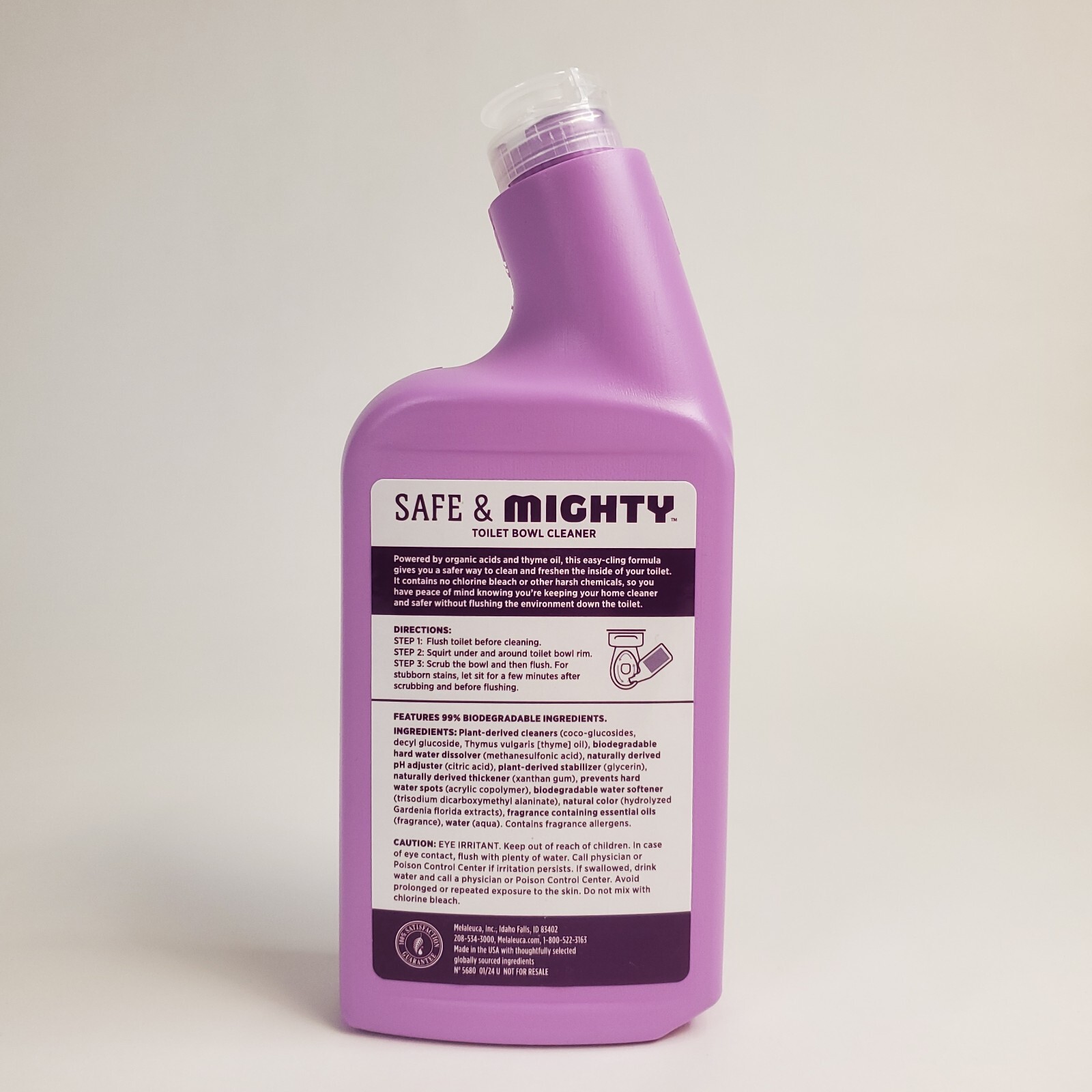 Melaleuca Ecosense Safe & Mighty Toliet Bowl Cleaner – 18oz (532 mL)