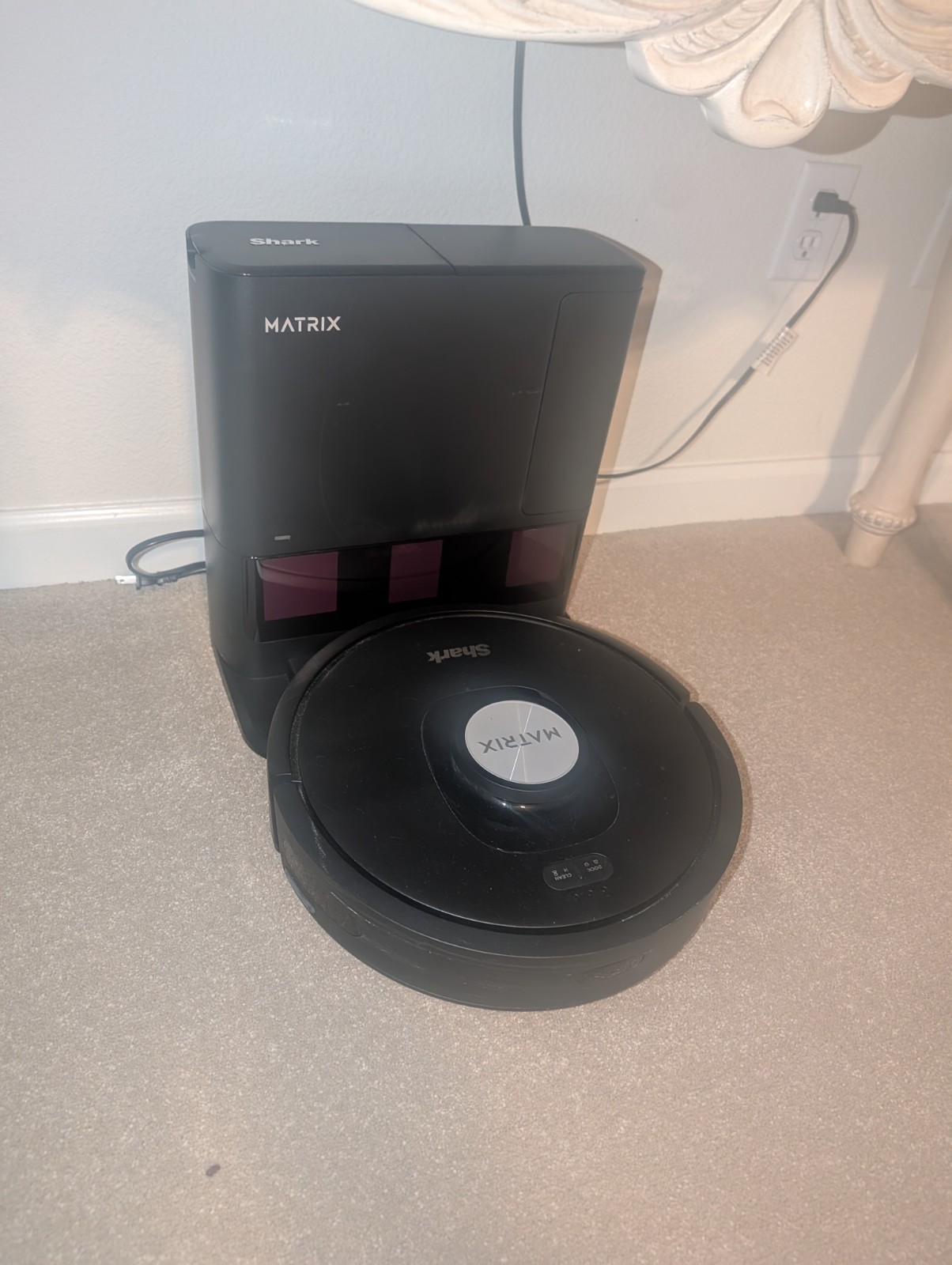 FREE SHIPPING Shark Matrix Self-Emptying Robot Vacuum UR2360EEUS Black
