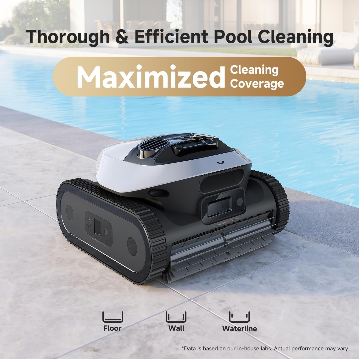DREAME Z1 Cordless Robotic Pool Cleaner 8000 GPH Suction｜Certified Refurbished
