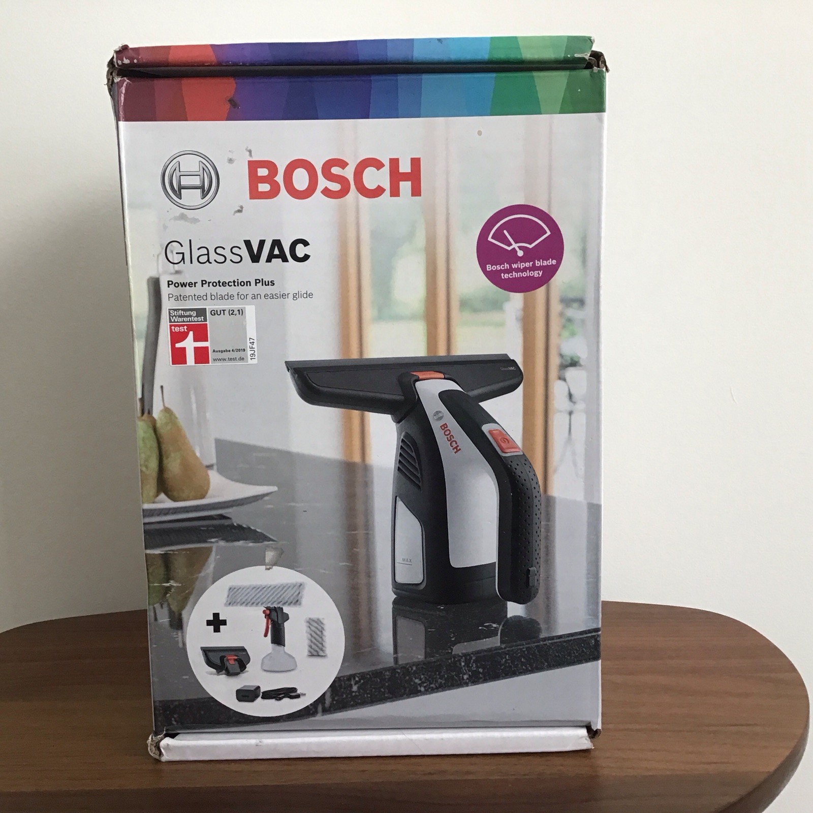 Bosch GlassVAC Battery-Powered Window Tile Vacuum Washer Cleaner
