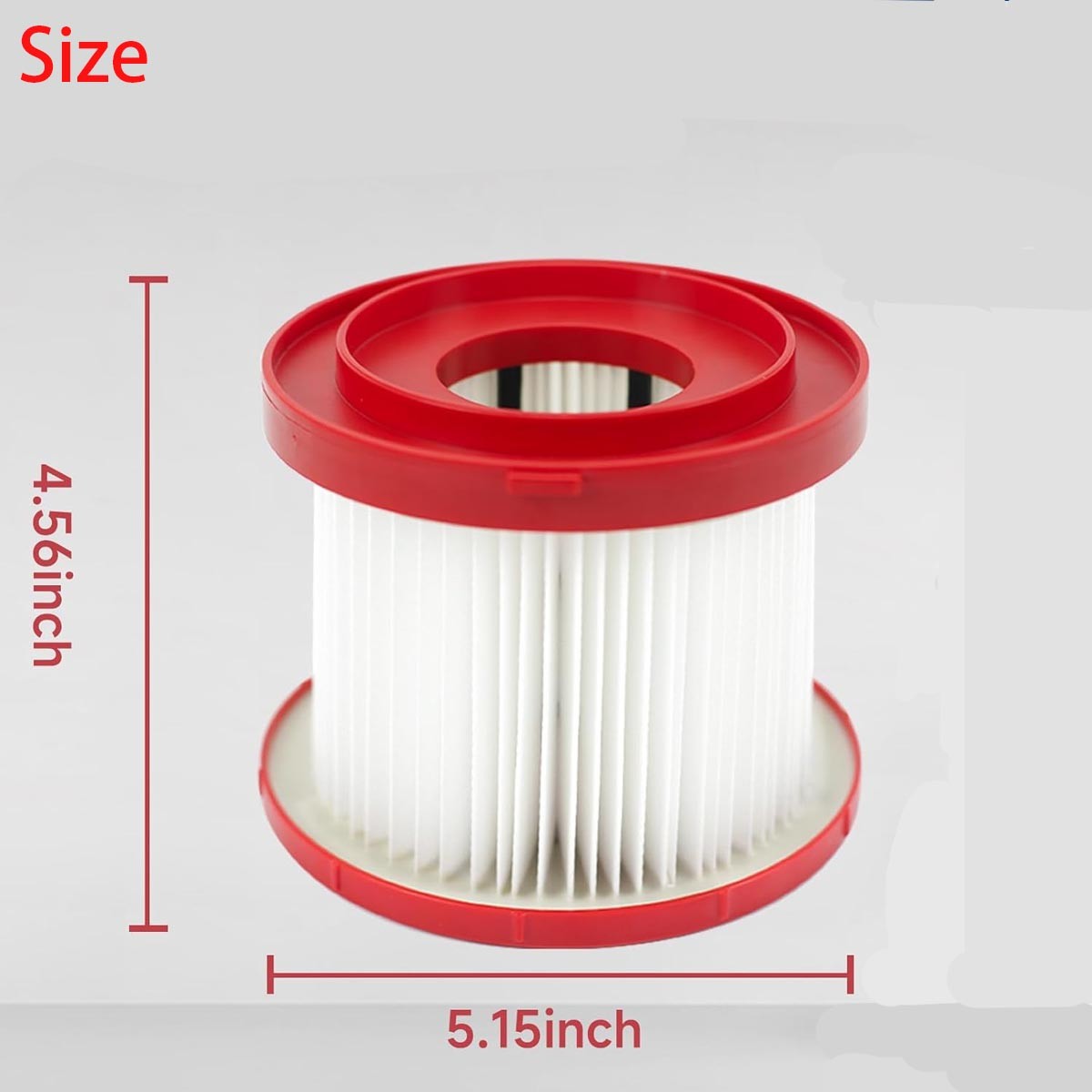 1-4 Pack HEPA Filter 49-90-1900 for Milwaukee Vac 0880-20 0970-20