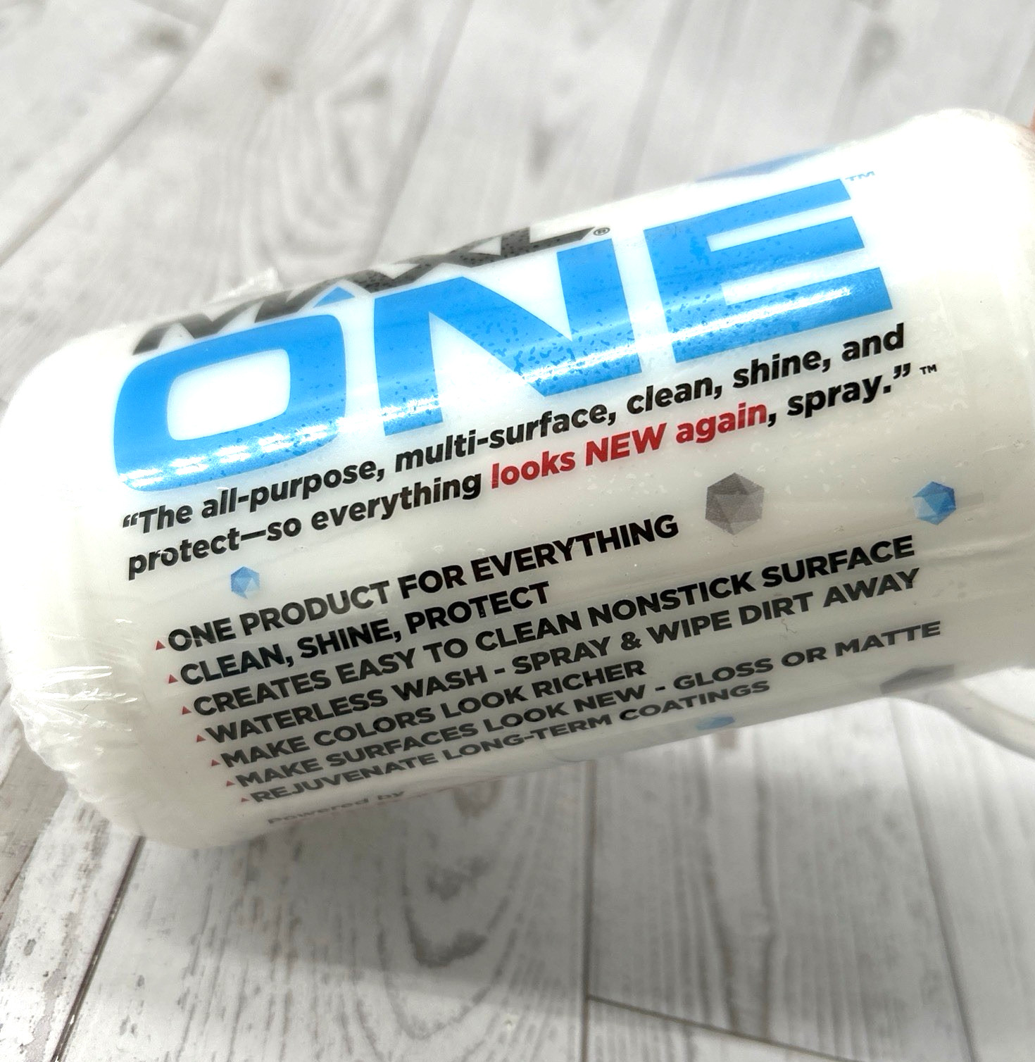 MAXL ONE 20oz Quick Spray w Triphene All Purpose Waterless Auto Car Detailer