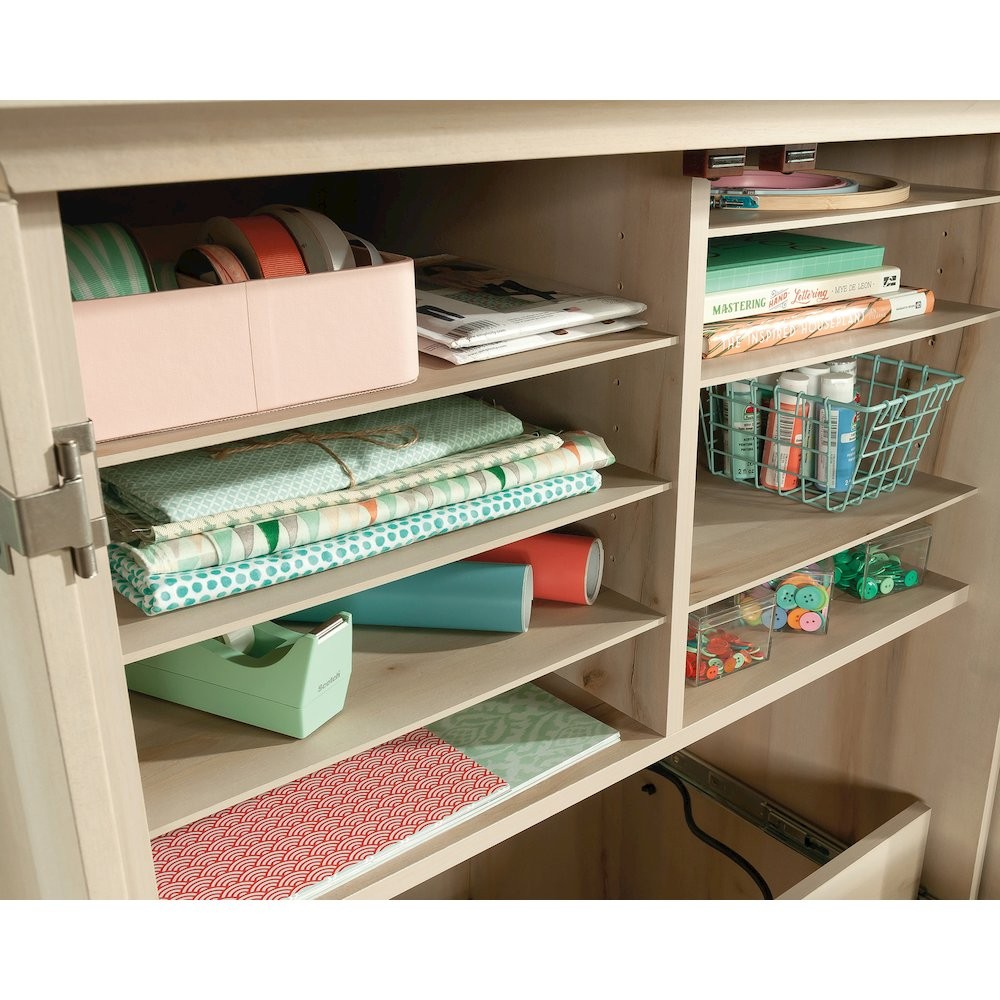 Miscellaneous Storage Craft & Hobby Storage, Pacific Maple finish