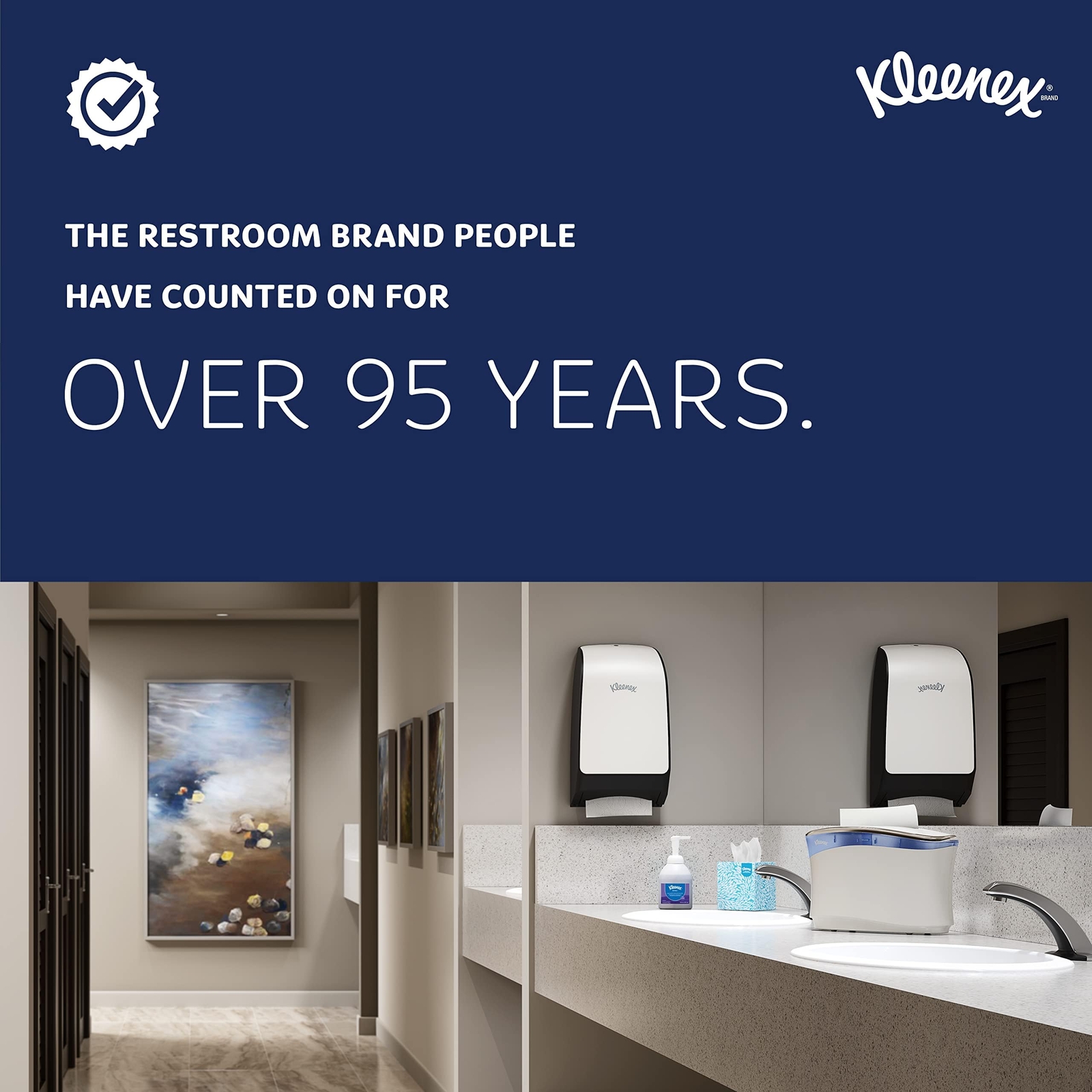 Kleenex Multifold Paper Towels 150 Count 8 Packs Soft Absorbent 1 Ply 9.2×9.4