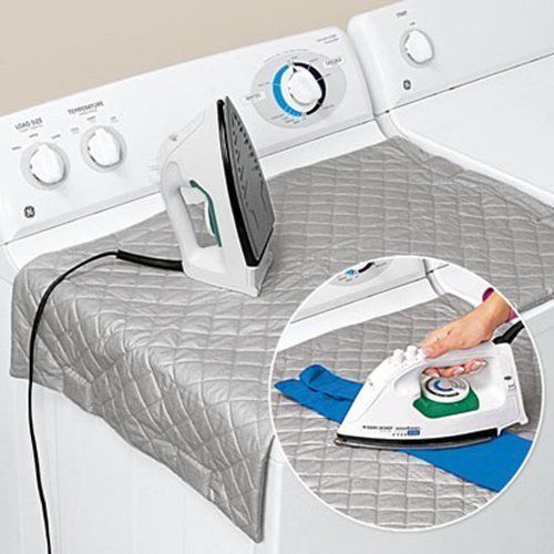 Quilted Magnetic Ironing Mat Iron Anywhere Portable Ironing Pad Ironing Board