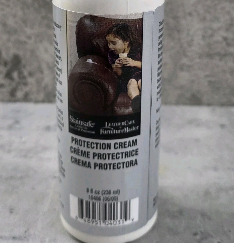 Stainsafe Leather Protection Cream Leather Care Furniture Master 8oz NEW Sealed