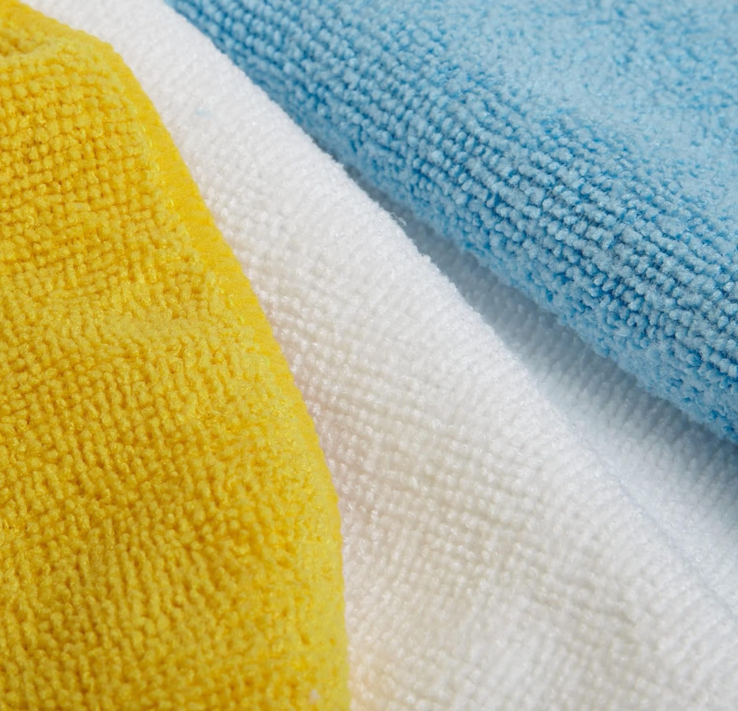 Microfiber Cleaning Cloths, Ultra-Soft and Highly Absorbent, Streak-Free, Lint-F