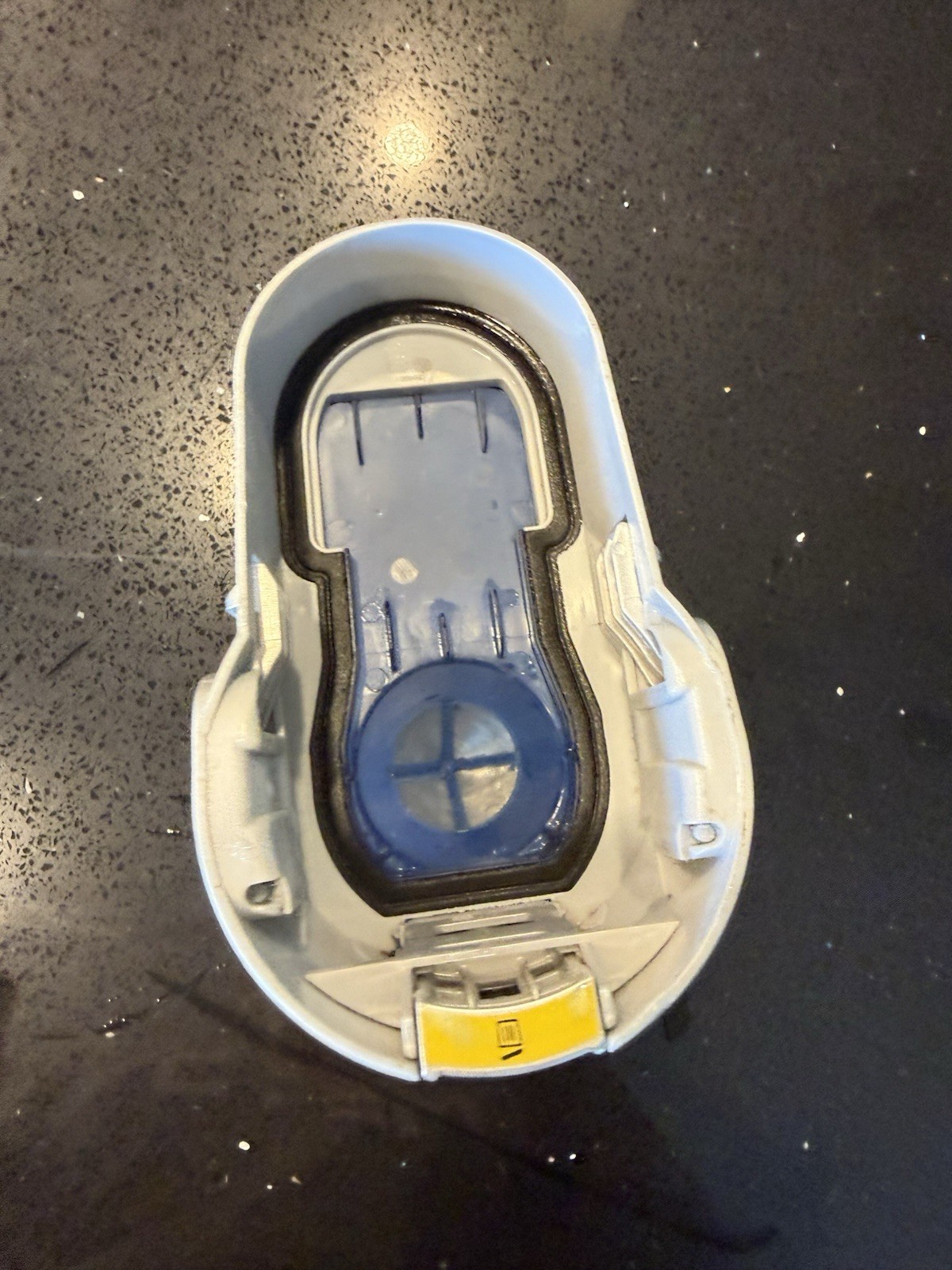 Shark Stratos QS3000QSL HZ3002 Dust Cup Bin Replacement Part Gray