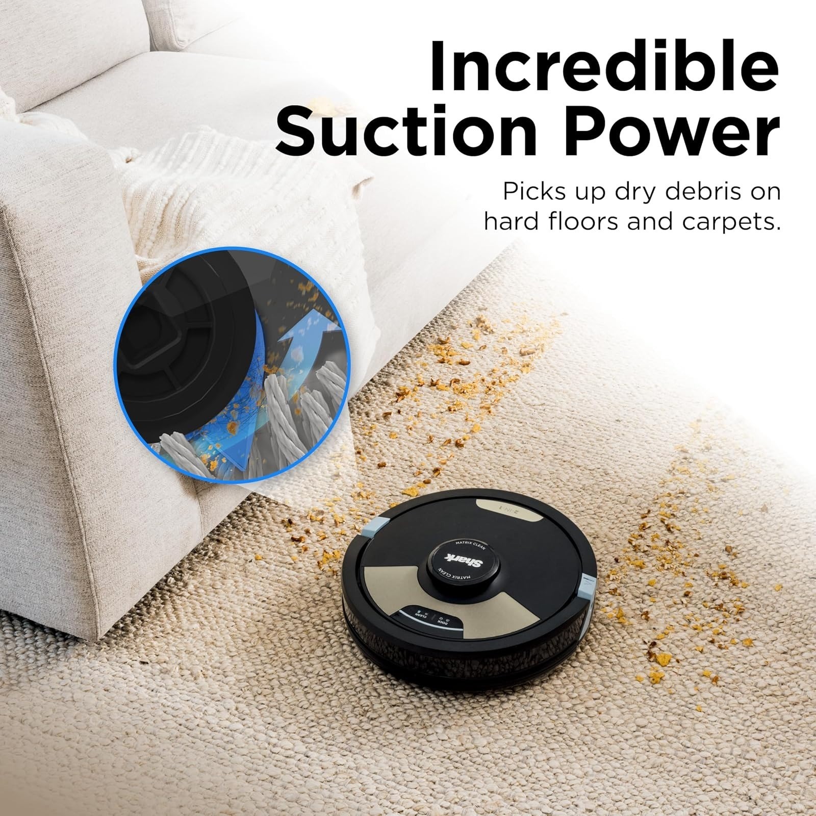 Shark AI Ultra 2-in-1 Robot Vacuum & Mop, Wi-Fi, Self-Emptying Base