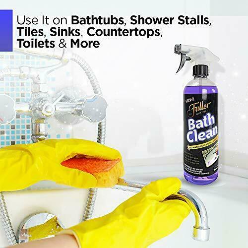 Fuller Brush Bath Clean – 24 oz – No Rinse & Scrub Daily Bathroom Cleaner Refill
