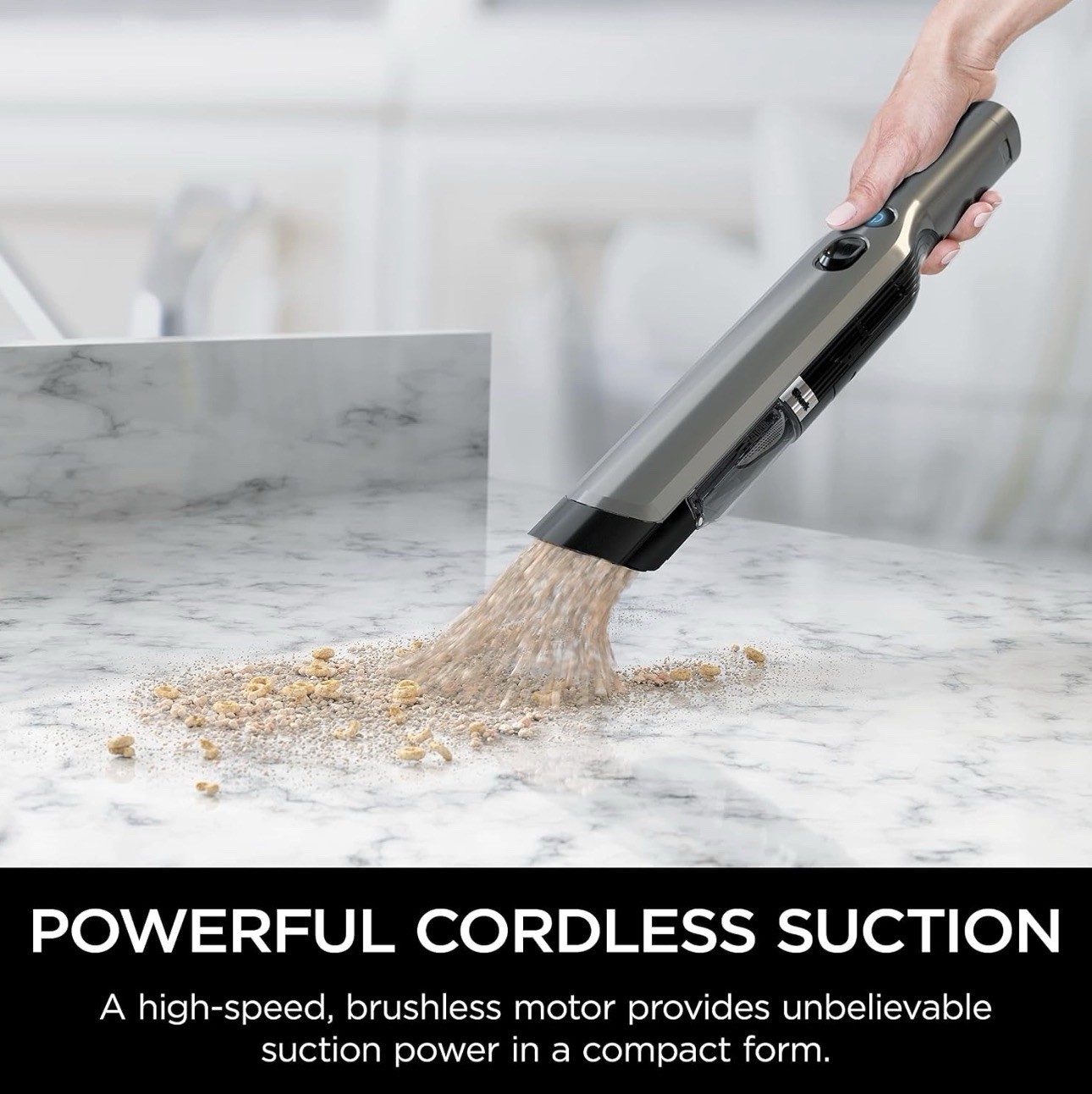 Shark WANDVAC Cordless Bagless Handheld Vacuum w/ Dock, Pet & Crevice Tools