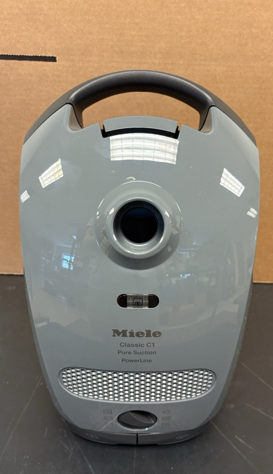 Miele Classic C1 Pure Suction PowerLine Graphite Gray Canister Vacuum Cleaner