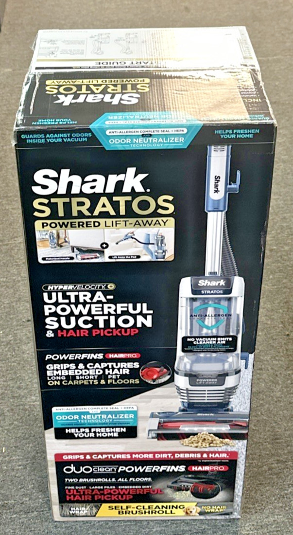 Shark Stratos TruePet Powered Lift-Away Upright Vacuum Cleaner – AZ3002