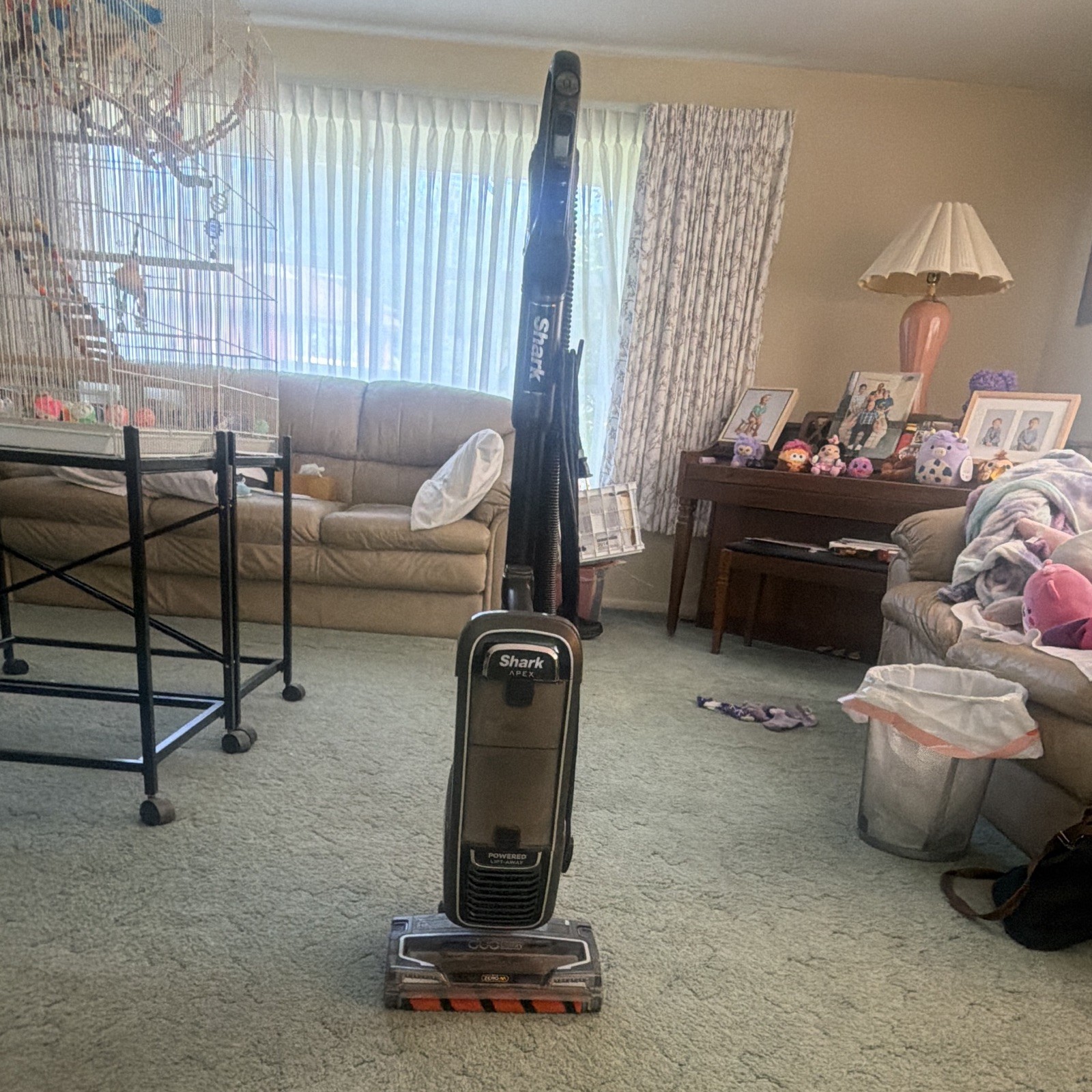 Shark APEX DuoClean Bagless Corded Upright Vacuum Multi Surface HEPA Filter