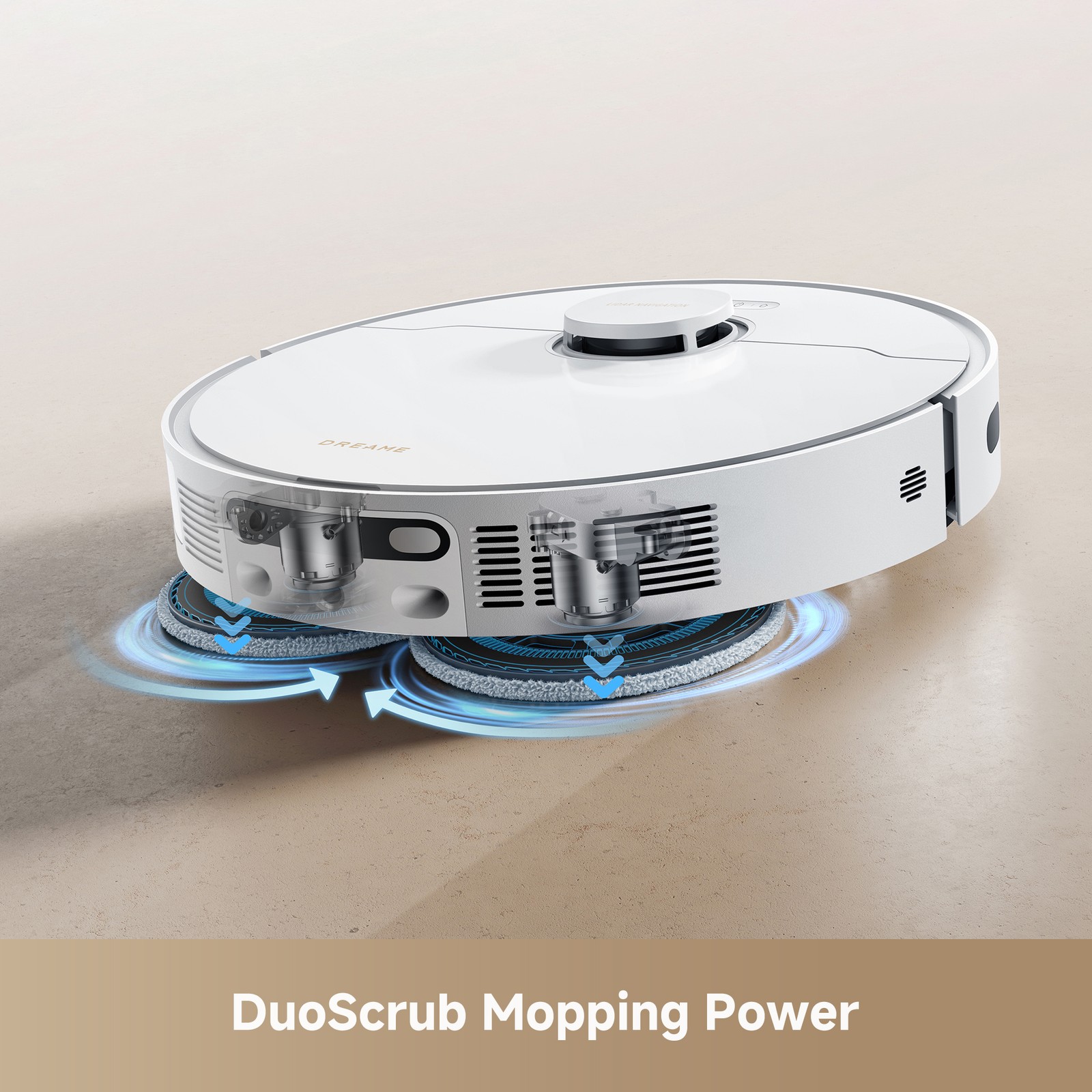 DREAME L40s Ultra CE White Robot Vacuum Mop 13kPa Suction｜Certified Refurbished