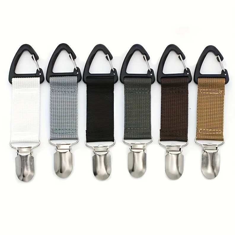 1 pc Travel Hat Clip – Portable Hat Holder Accessory Clips Securely to Bags