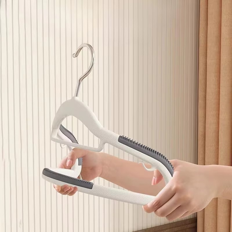 40pcs Non Slip Plastic Hanger Durable Heavy Duty Clothes Hanger 360° Swivel Hook