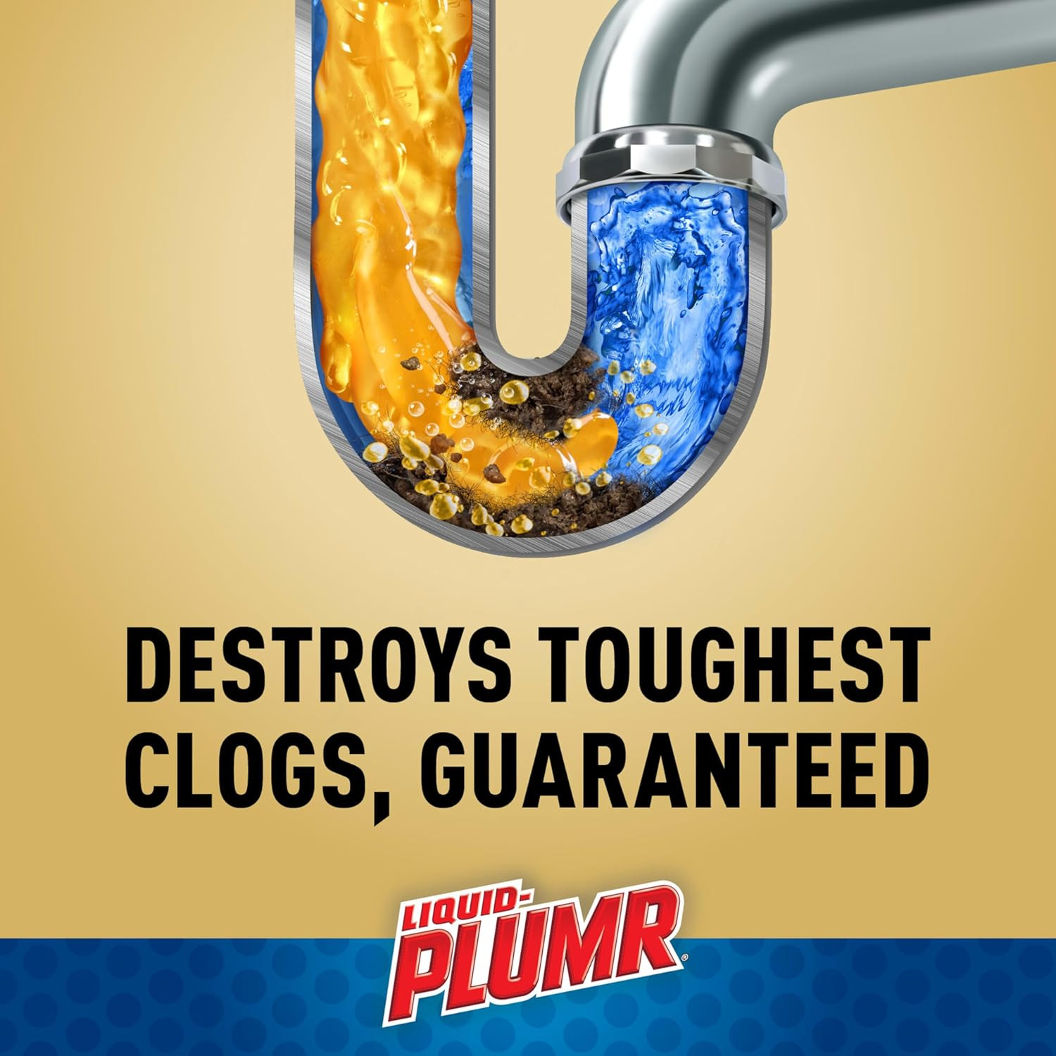 Liquid-Plumr Pro-Strength Clog Destroyer Gel with Pipeguard, Liquid Drain Cleane