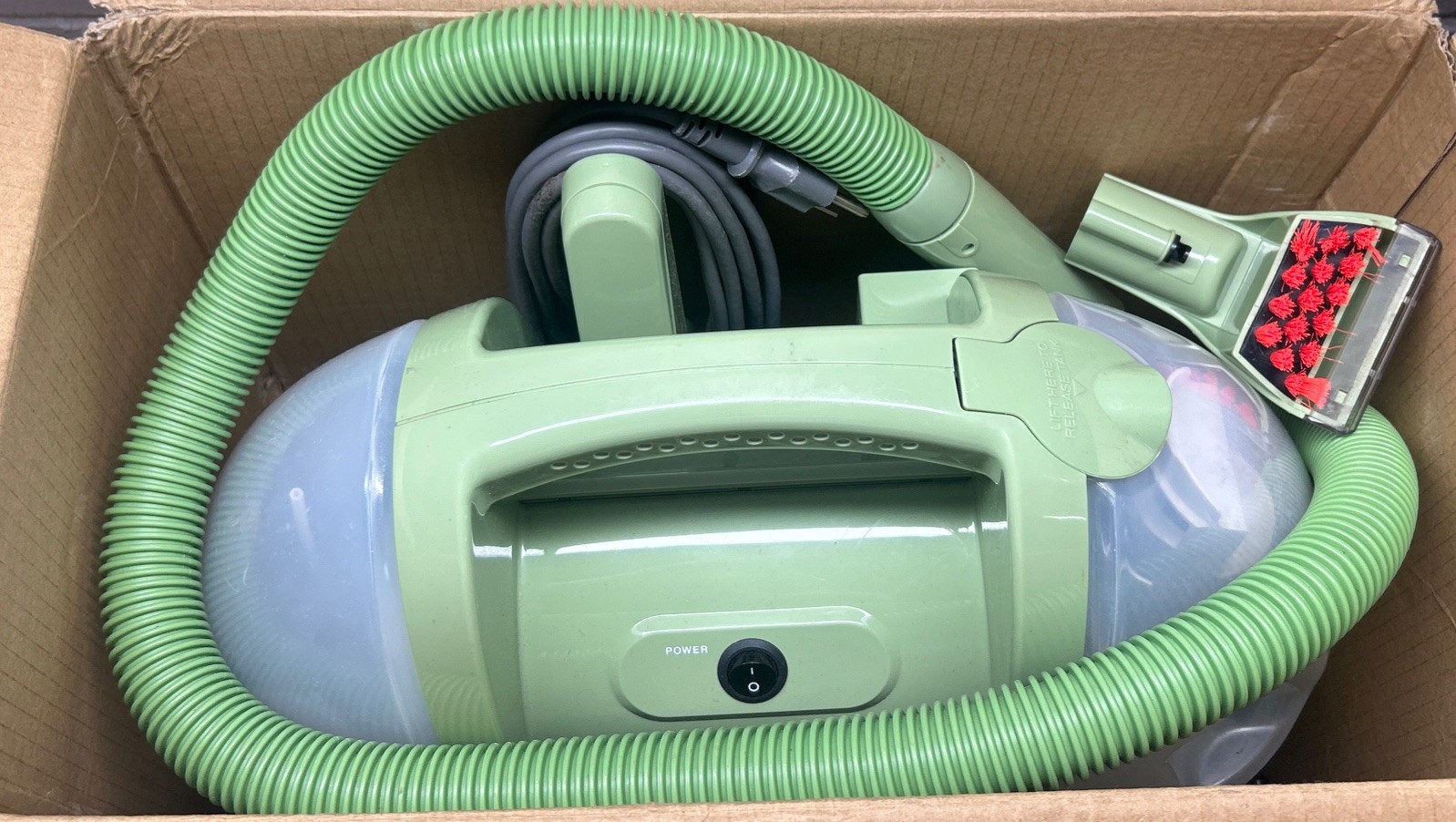 BISSELL Little Green 1400B Corded Portable Spot Carpet Cleaner 120V w/ Brush