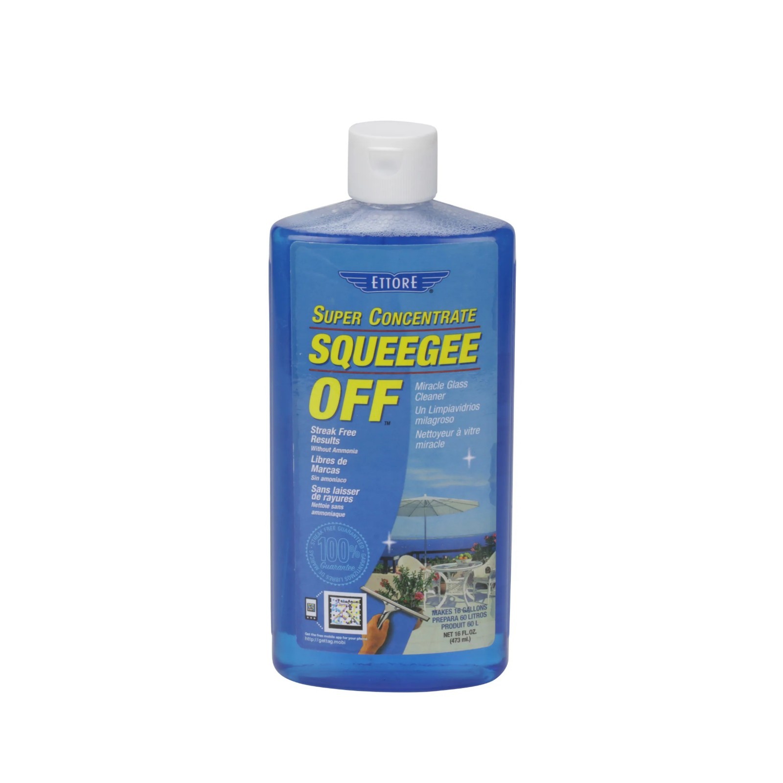 Ettore Squeegee Off 16 -fl oz Pour bottle Glass Cleaner