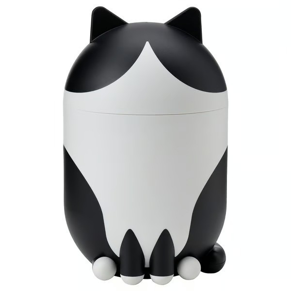 Black and White Tuxedo Cat Storage Container – IKEA GREJSIMOJS NEW