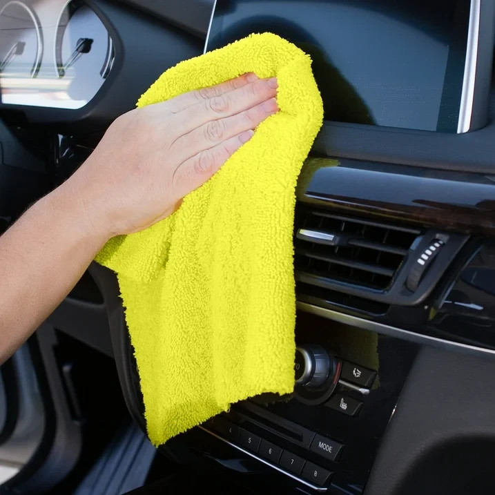 Auto Drive 14″ x 14″ Multipurpose Microfiber Towels, 30 pack, Multicolor
