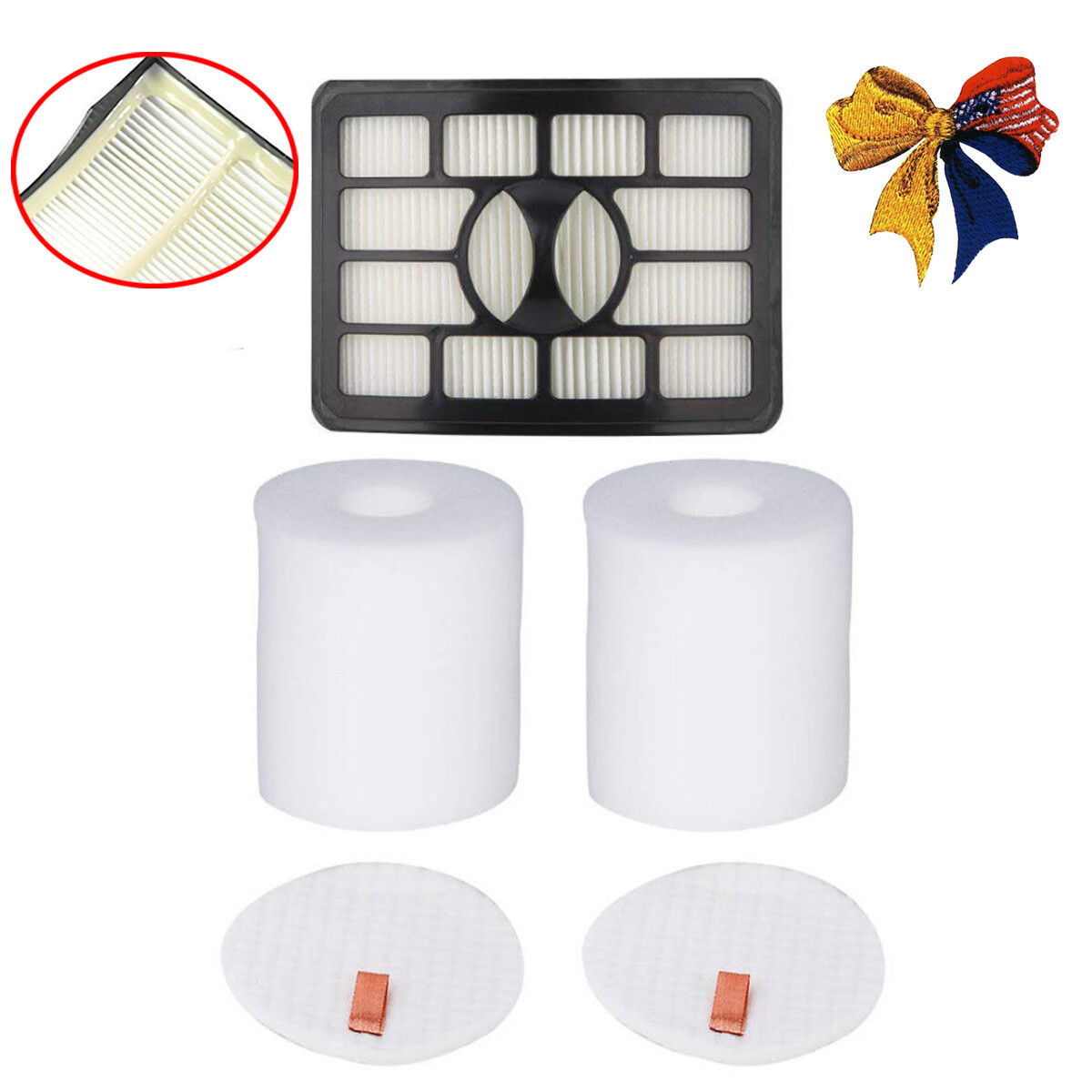 Vacuum Filters For Shark Rotator Pro Lift-Away NV500 NV501 NV502 NV503 NV510