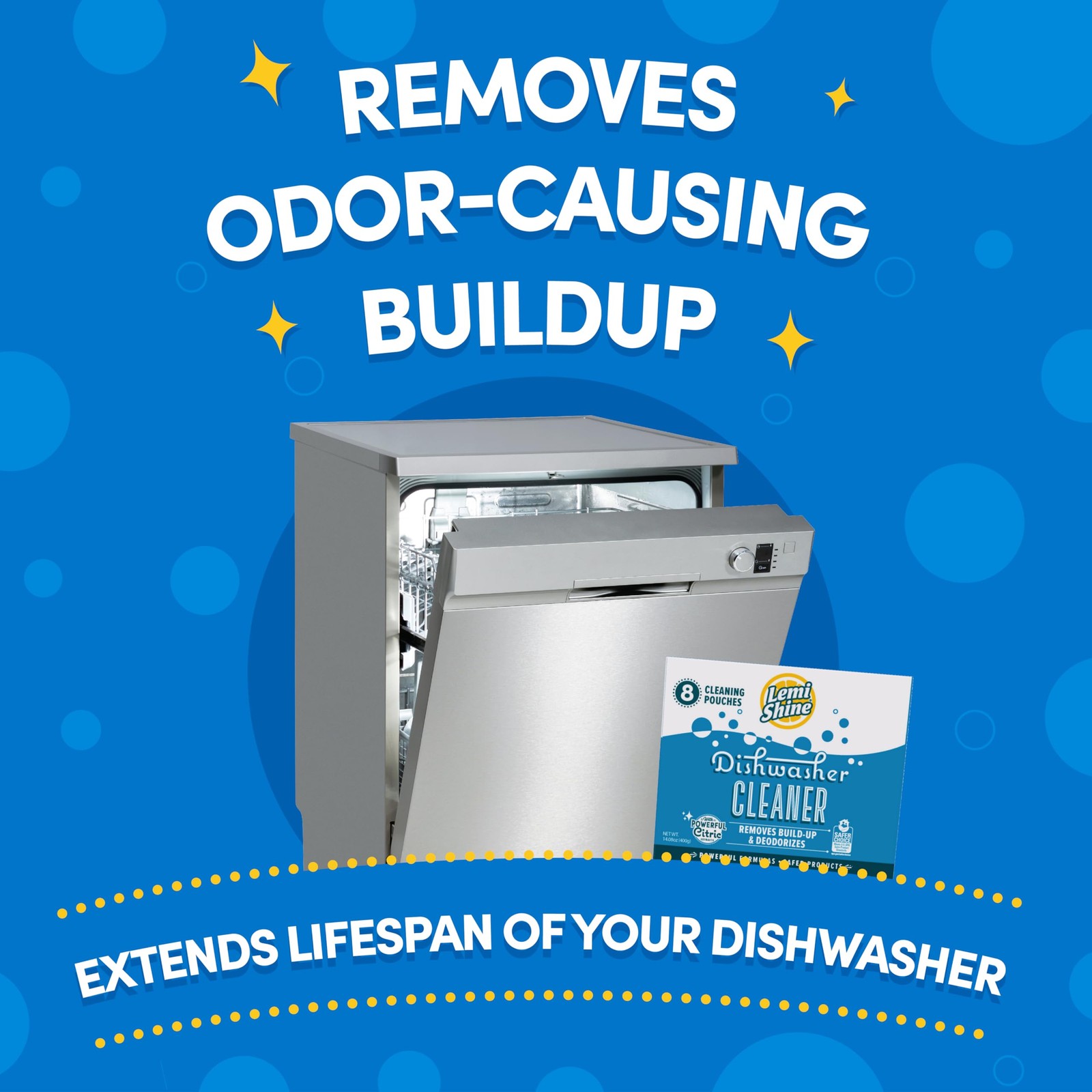 Natural Dishwasher Cleaner Powered By Citric Acid | 100% Guaranteed Hard Wate…