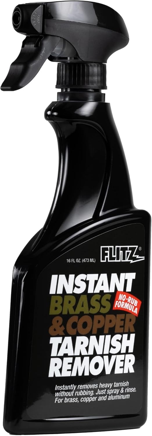 Flitz Instant Brass & Copper Tarnish Remover – 16. oz Spray