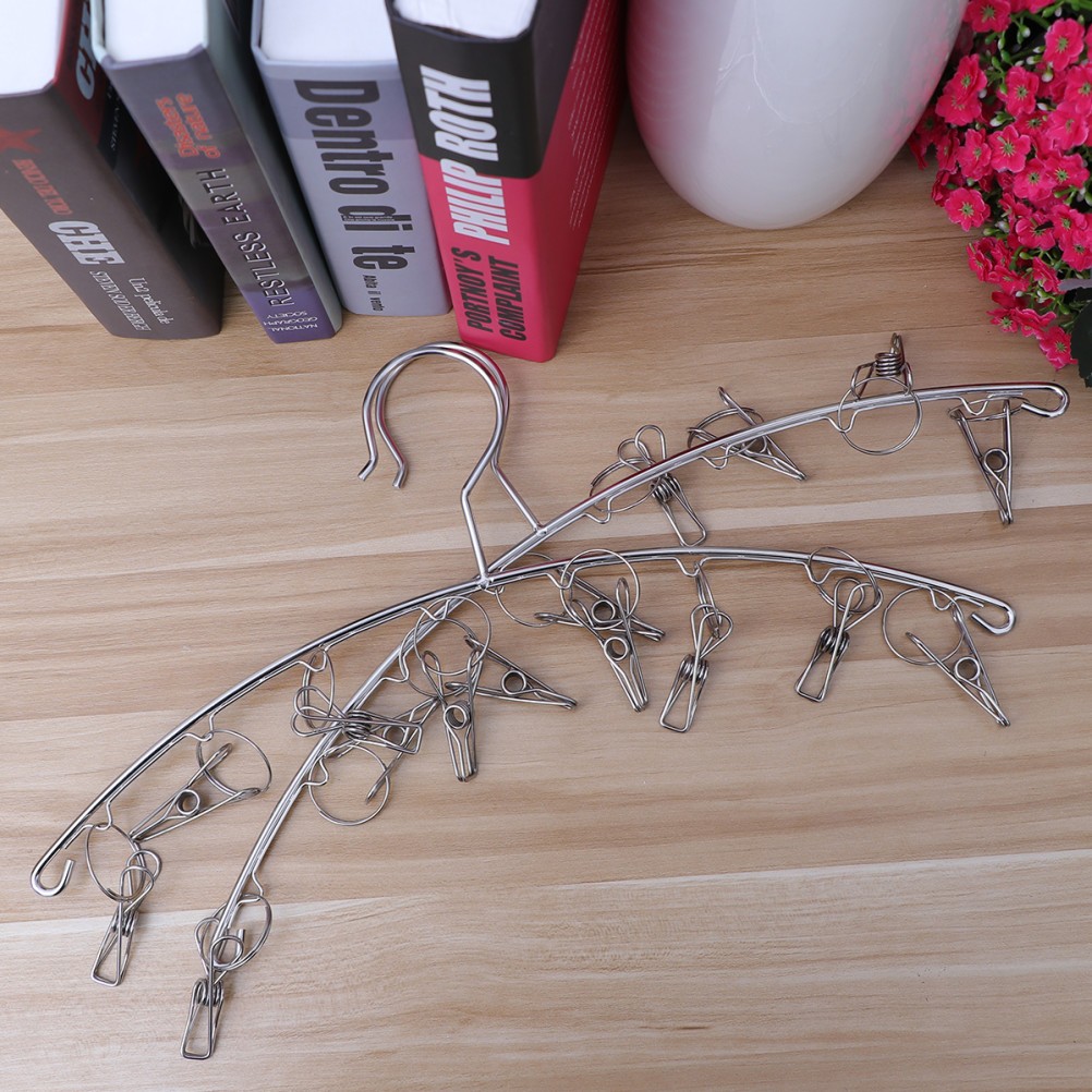 2 Pcs Clothes Drying Rack Heavy Duty Clip for Children’s Dryer Hangers Socks