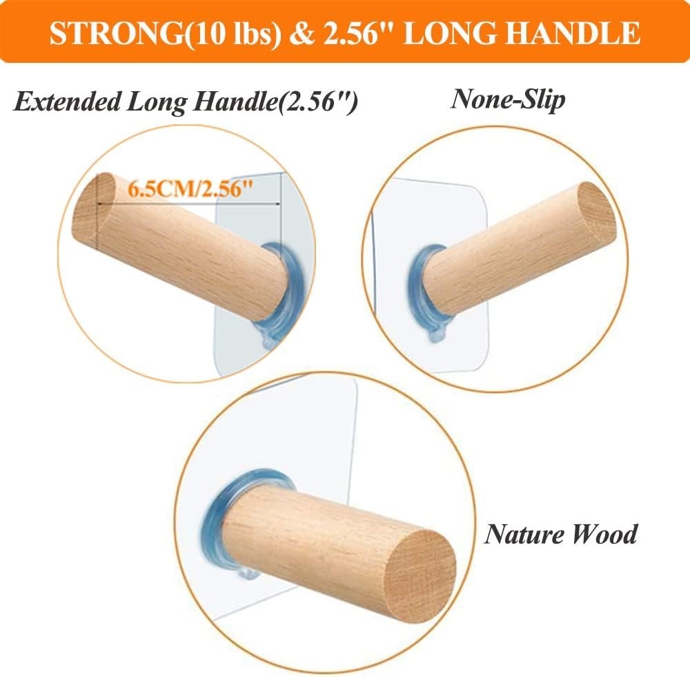Adhesive Hat Hooks Hat Hangers 10lbs Sticky Wall Rack for Baseball Caps, Buck…