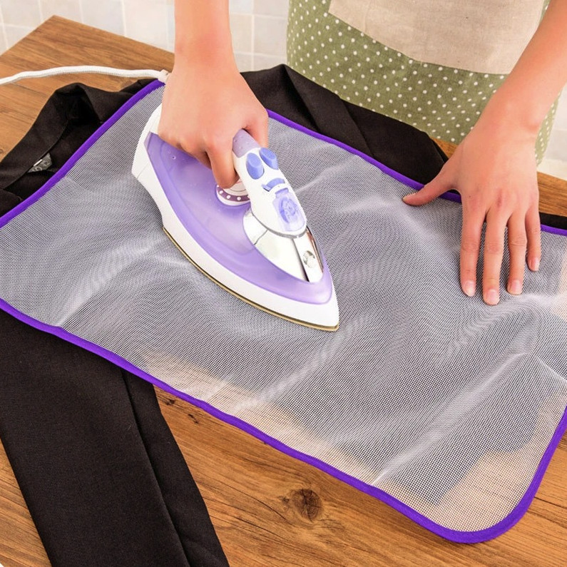 1pc High‑Temp Ironing Mat – Portable Heat‑Resistant Net Protector – NEW