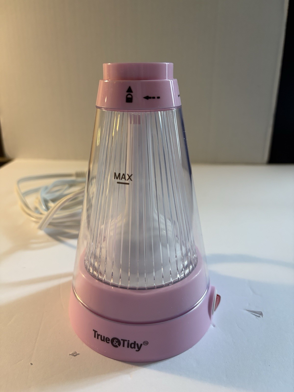 True & Tidy HandHeld Steamer TS-20 Stainless Steel Nozzle+Fabric Brush 600 Watts