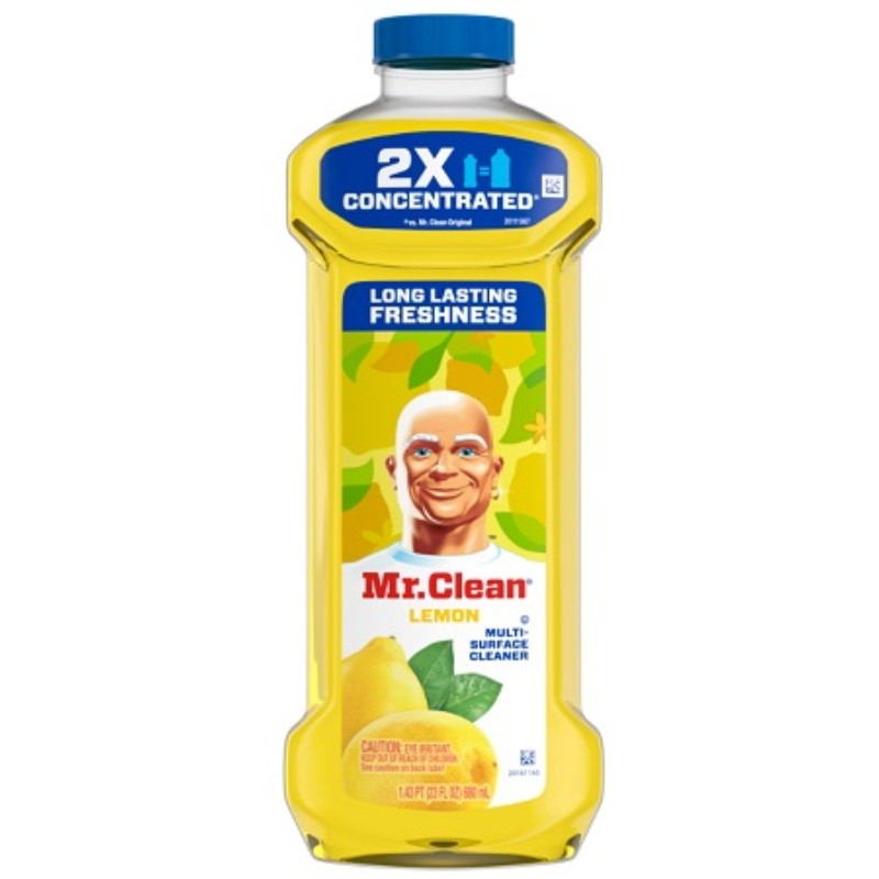 2x Mr. Clean All Purpose Liquid Cleaner Febreze Lemon Fresh Home Household 23oz