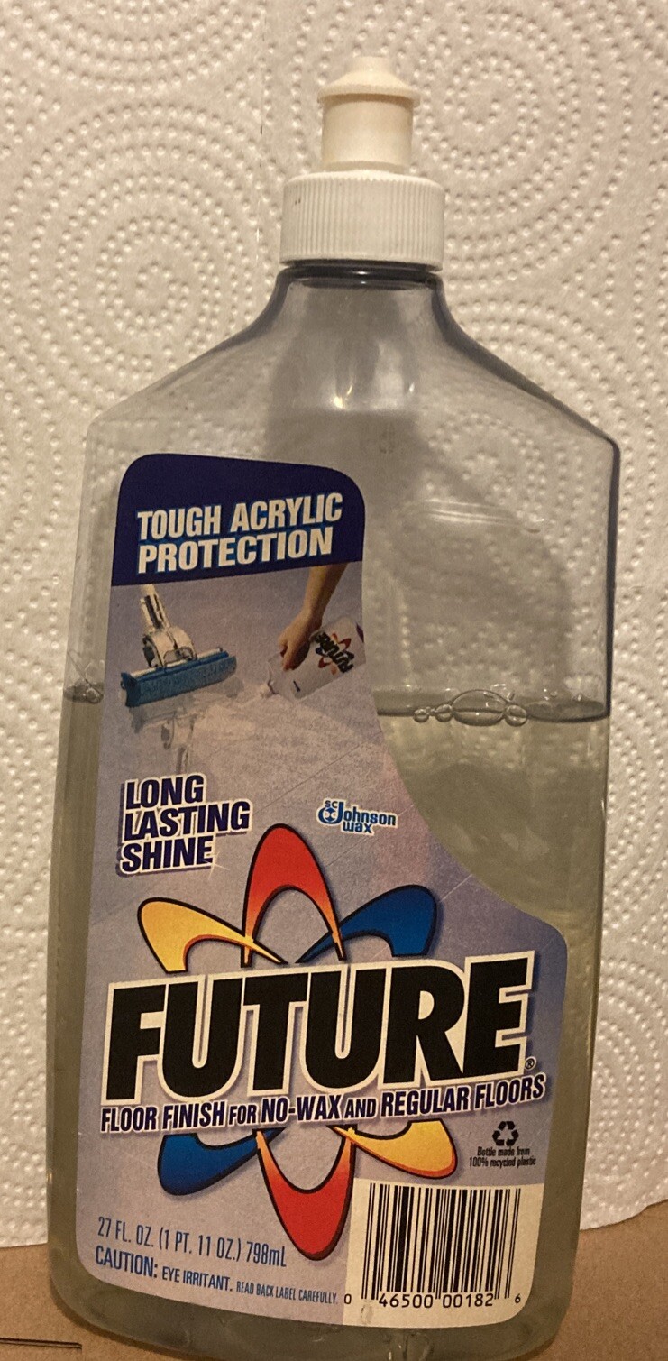 Vtg Pledge FUTURE Premium Floor Finish 27 oz Johnson Polish 2000 Rare 65% Full