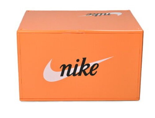 NIKE VINTAGE SHOES BOX China Shanghai Exclusive Orange Plastic og010-801a