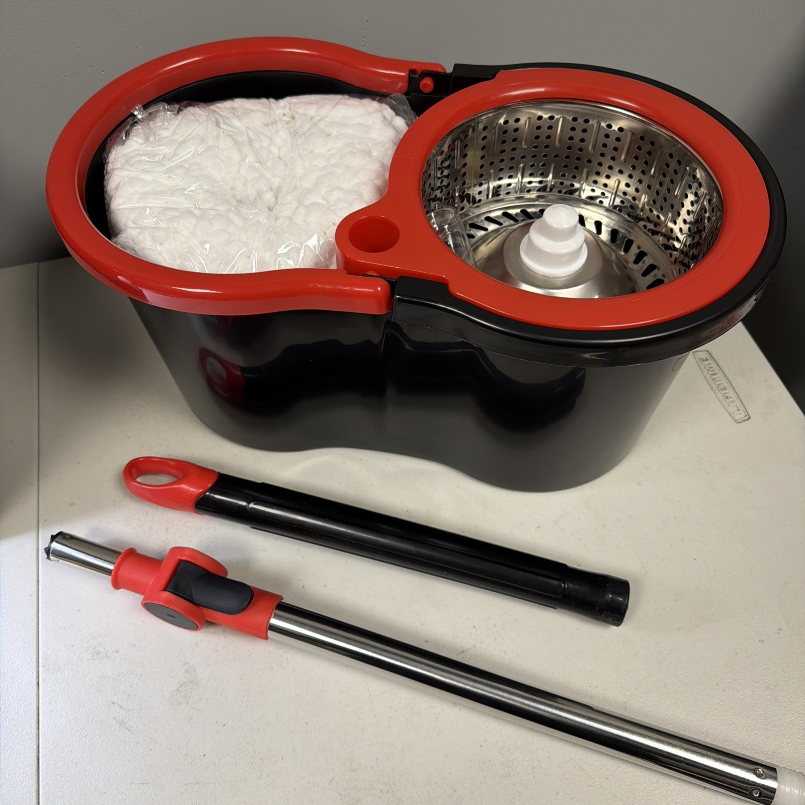 spin mop and bucket set