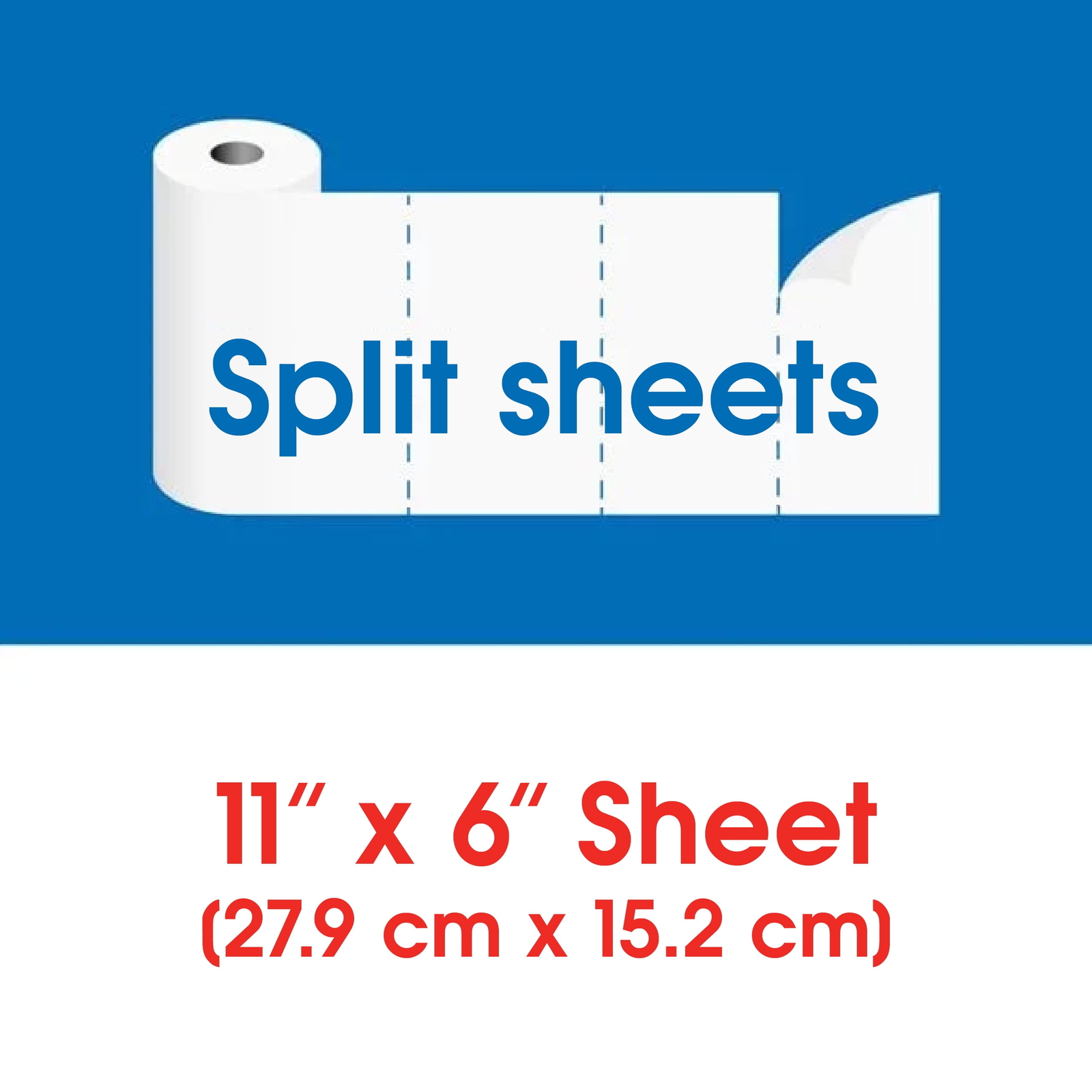 Everyday Strong Paper Towels, Split Sheets,3 Triple Rolls, Compare to Sparkle®