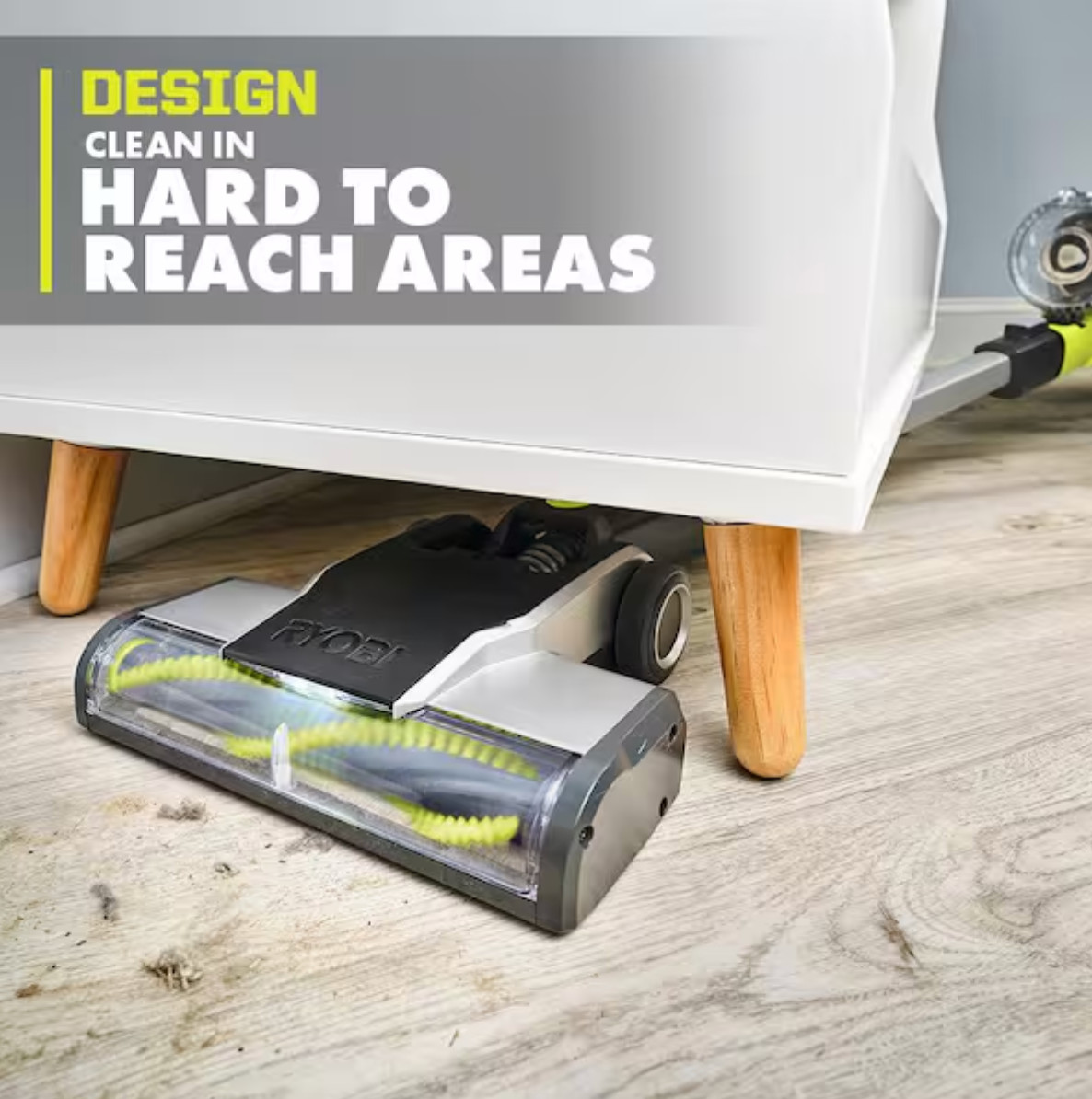 RYOBI ONE+ 18V Cordless Stick Vacuum Kit PCL720K 4Ah Battery Charger NEW