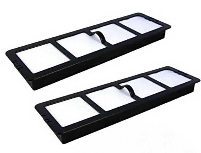 2x Exhaust Filter for Eureka EF-6 AS1000 AS1040 AS1050 AS1100 ASM1000 ASM1150