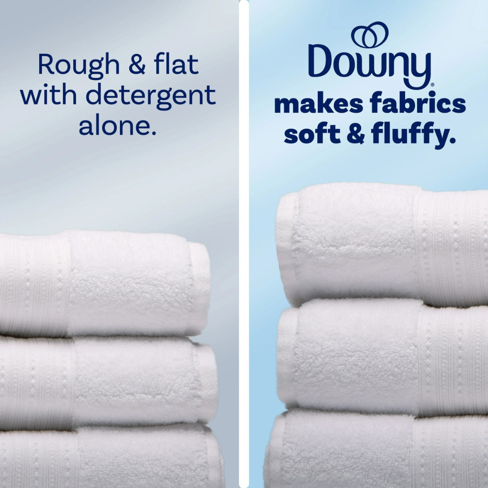 Downy Liquid Fabric Softener, Cool Cotton Scent, 111 fl oz, 150 Loads, Best New