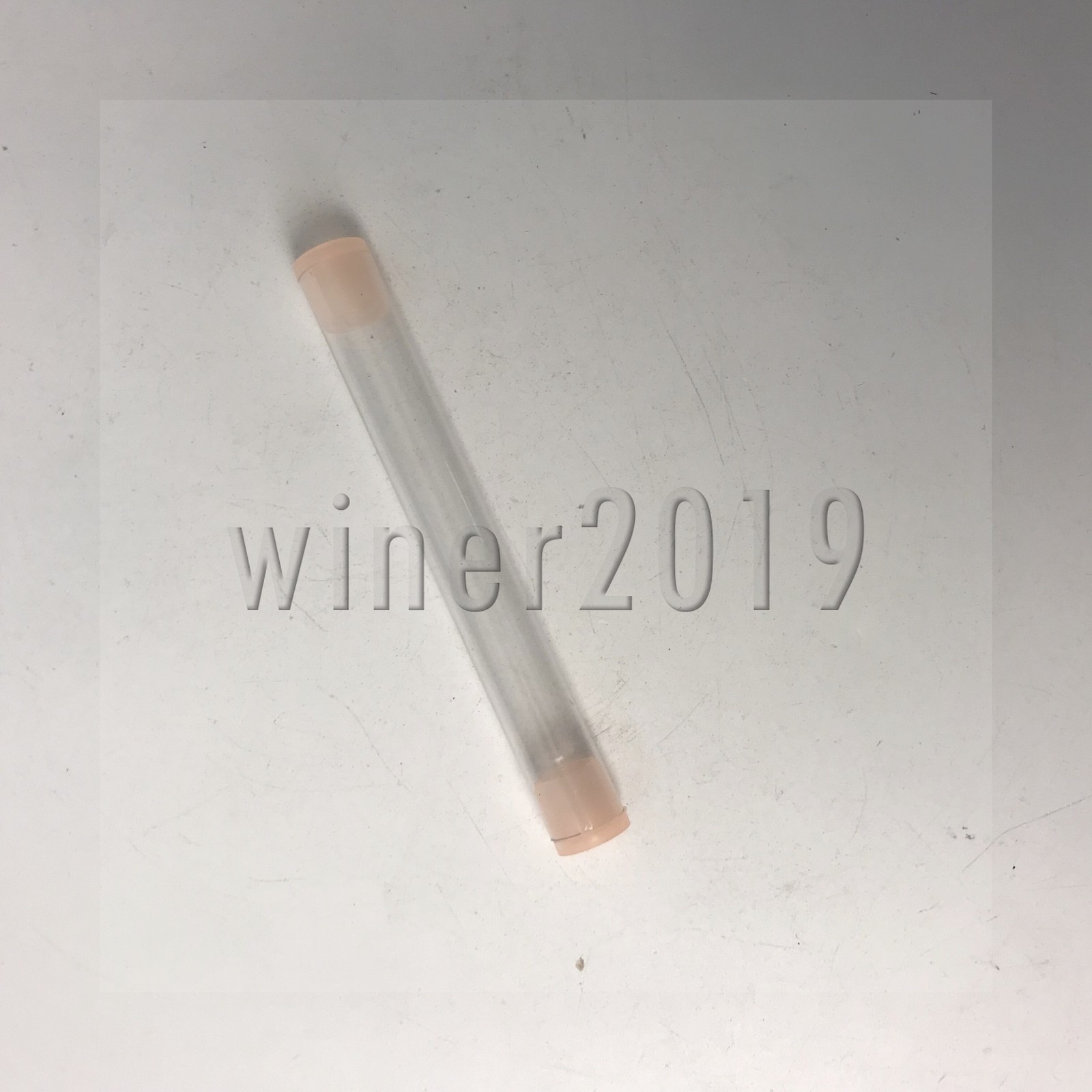 3x Plastic Sewing Storage Tube 1.2x10cm for Beads Needles Crochets Knits